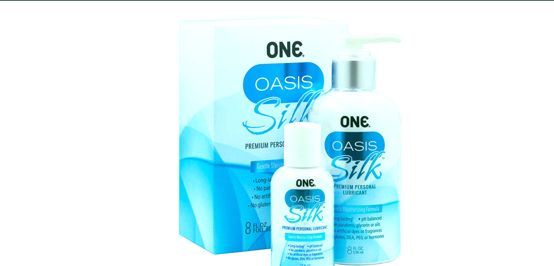 UN lubricante personal Oasis Silk Premium.